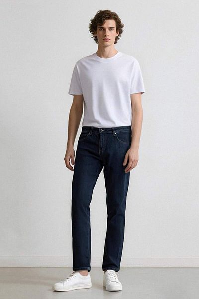 DeFacto Straight Fit Straight Leg Jean Trousers F4305Ax25Sp