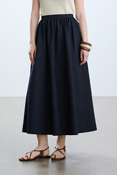 BE BLUE ΣΚΟΥΡΟ ΜΠΛΕ ΦΟΥΣΤΑ POPLIN