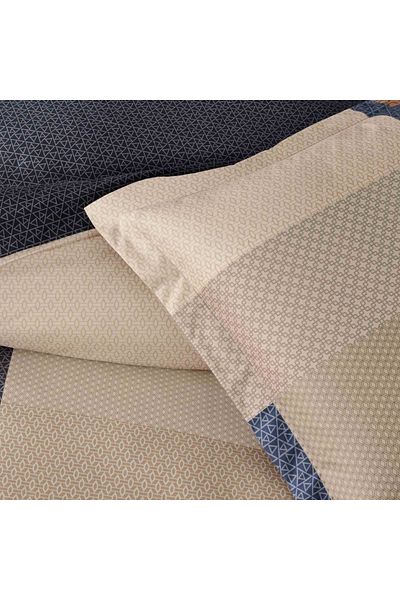 Taç Set cuvertură de pilota dublu portocaliu Evander Satin