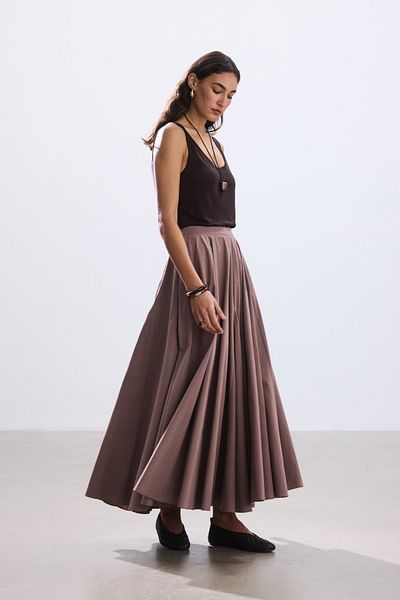 BE BLUE FUSTA POPLIN DETALIE PIECE ROSE POWDER