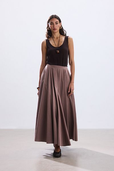 BE BLUE FUSTA POPLIN DETALIE PIECE ROSE POWDER