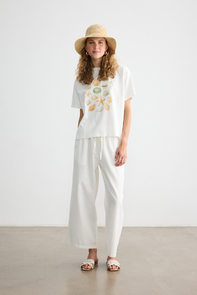 BE BLUE ΜΠΛΟΥΖΑ ΜΕ ΣΤΑΥΡΟ ΜΕ ΚΟΝΤΟ ΜΑΝΙΚΙ