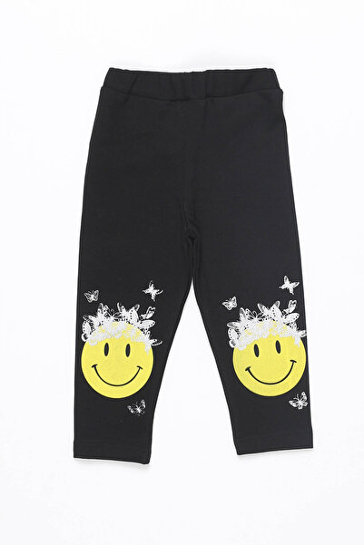 Cansın Mini كولون بناتي مطبوع وجه مبتسم 1-8 سنوات 13648