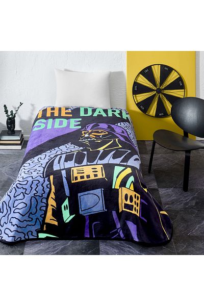 Taç Pătură unică cu licență Star Wars Cosmic