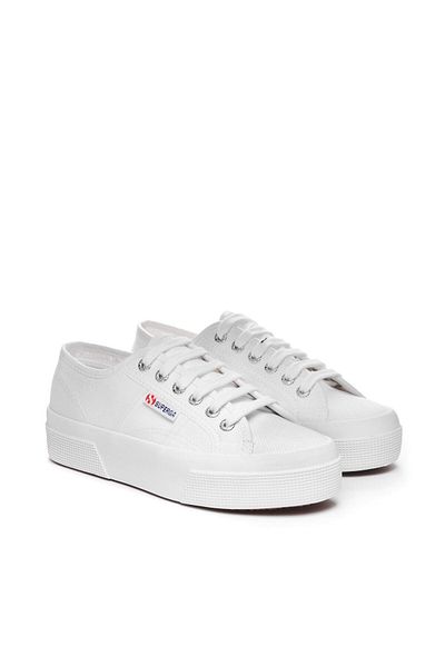 Superga 2740 Платформа Unisex Beyaz Кросівки