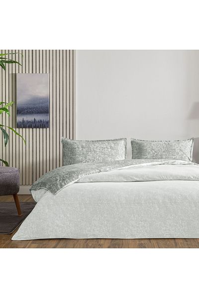 Taç Σετ Παπλωματοθήκη Taç Shimmer Select&Ser Μονό Γκρι