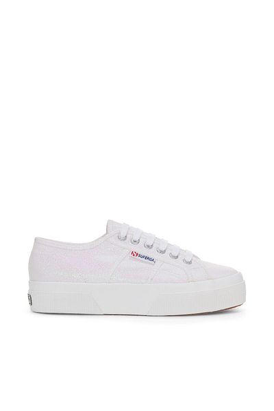 Superga 2740 Платформа Lame Жіночі Рожеві Кросівки