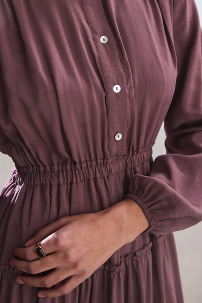 BE BLUE ΦΟΡΕΜΑ MODAL ΜΕ ΣΤΡΟΒΟΣΚΟΠΙΑ ΑΠΟΡΡΙΨΗΣ ΤΡΙΑΝΤΑΦΥΛΛΟΥ