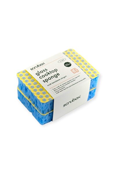 Scrubex Cam Ocak Temizleme Süngeri 2‘li Sb1005