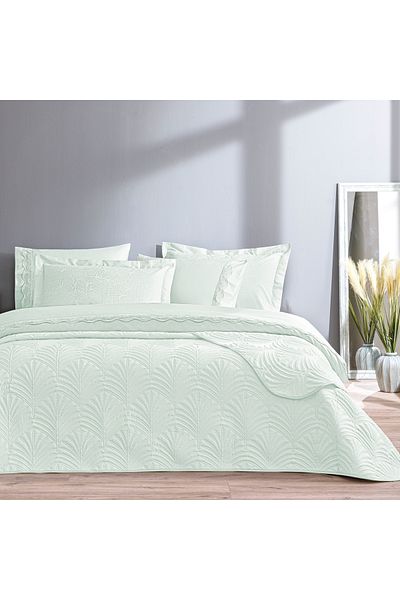 Taç Eleanor Neve Set: Cif Wheeled Mint Bed Covermlyi