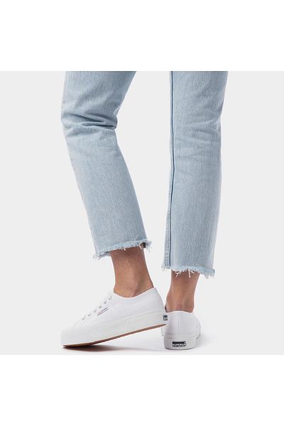 Superga 2740 Платформа Unisex Beyaz Кросівки