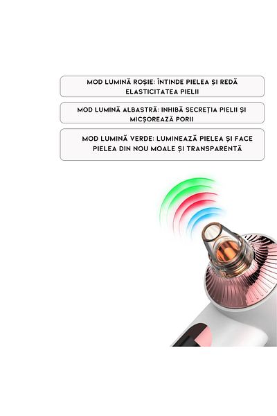 KleVero Aparat Profesional 4 in 1 pentru Puncte Negre