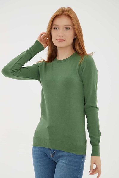 Fashion Friends 23K0777K1 Women's Crew Neck Sweater