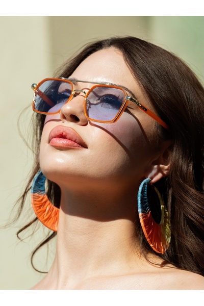 Byc polo Miala10135 نظارات شمسية أنيقة للجنسين مع حماية من الضوء الأزرق من Bl...