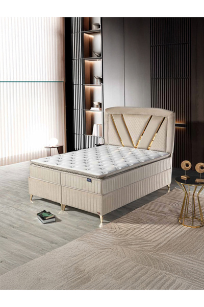 EVİM MOBİLYA CONCEPT Venüs Yatak Baza Başlık Set
