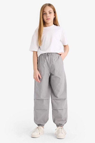 DeFacto Girl's Parachute Jogger Leg Trousers E0160A825Sm