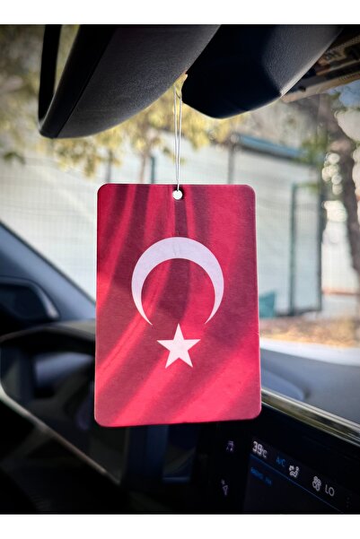 Duftpalm Türk Bayrağı Tasarımlı Dekoratif Oto Kokusu Ve Aksesuarı