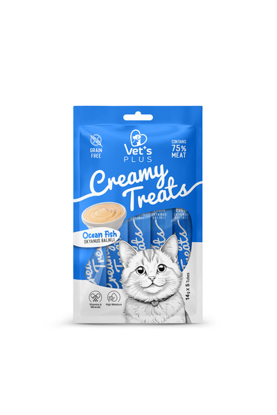 Vet's Plus Karışık Çeşitli Krema Kedi Ödülü 14gr (20 Adet)
