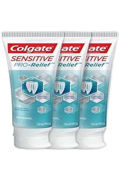 Colgate معجون أسنان بالفلورايد للأسنان الحساسة، تبييض وتخفيف لطيف، عناية فائقة وابتسامة أكثر بياضًا