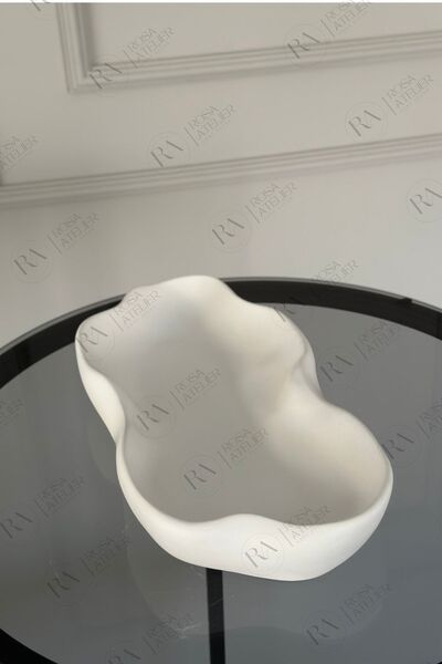 Rosa Atelier Düzensiz Şekilli Dokulu Kase, Organizer