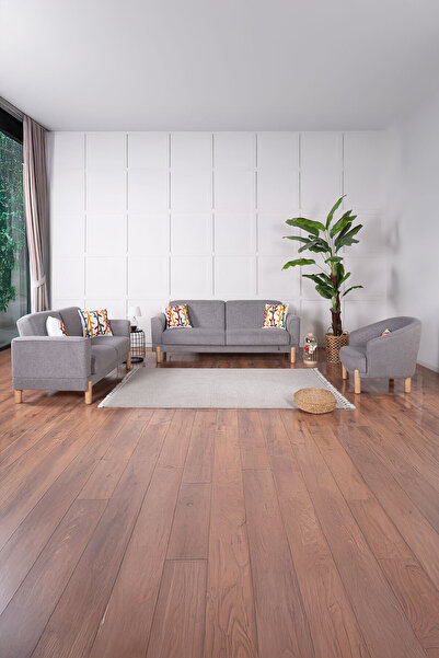 Kilim Mobilya Bohera Bohem Koltuk Takımı 3 2 1 Gri