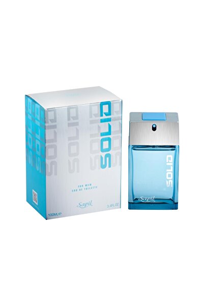 sapil Solid EDT for Men 100 ml | Long-Lasting Fragrance | Masculine & Refreshing Scent