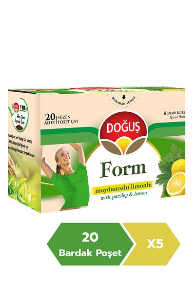 Doğuş Form Maydonozlu Lemon Herbal Tea 20Pcs