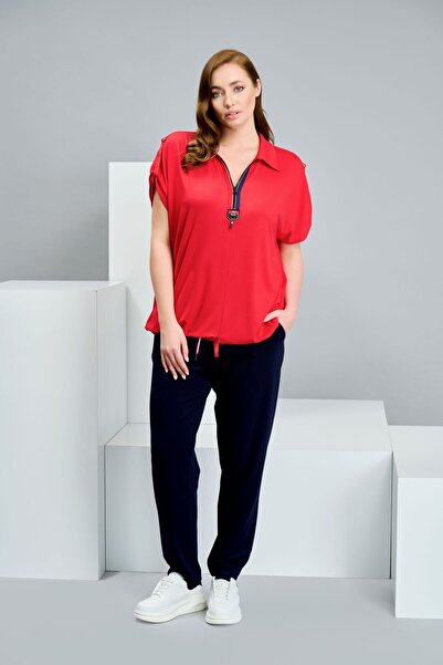 DE WHITES Plus Size Lycra Trousers