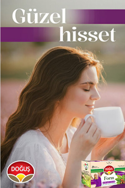 Doğuş Form Yeşil Çaylı Tarçınlı Bitki Çayı 20’li X 12 Adet