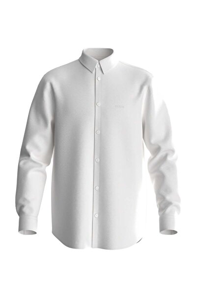 Guess Popeline Erkek Regular Fit Gömlek