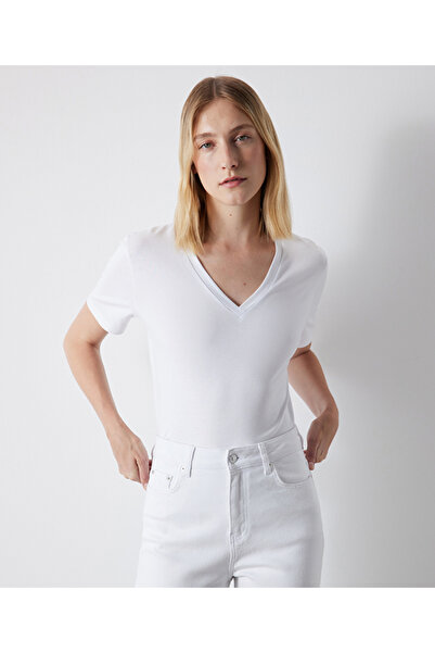 İpekyol Basic V-Neck T-Shirt