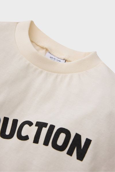 DeFacto Baby Boy Crew Neck Vehicle Printed Short Sleeve T-Shirt E1074A525Sm