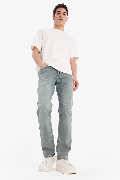 DeFacto Sergio Regular Fit Normal Fit Normal Waist Pipe Leg Jean Pants Tyc2De9153Cacedd 943114 D09