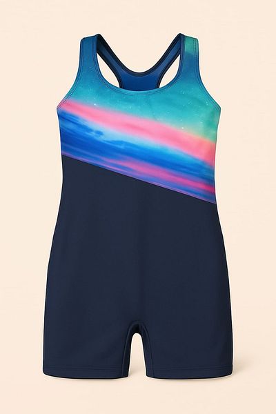 My Kids Wear Girls' Sea Swimmer Swimsuits 5-16 Years 11911