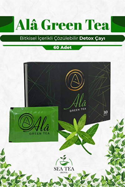 ALÂ Ala Tea Green Yeşil Çay 60 Lı 1 Aylık Paket