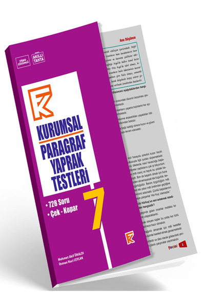 fenomen okul FK 7 KURUMSAL PARAGRAF YAPRAK TESTLERİ