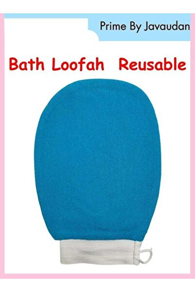 Prime by Javaudan ليفة استحمام مقشرة لإزالة خلايا الجلد الميتة الجافة وتنظيف ...
