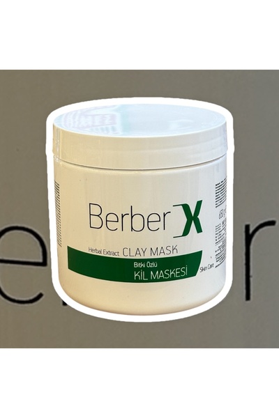 berberx Berber X Bitki Özlü Kil Maskesi 650gr.