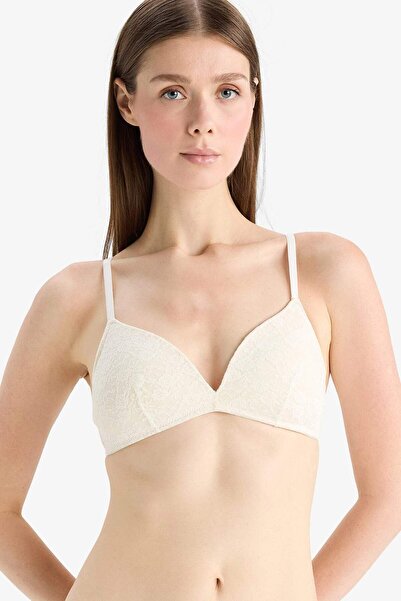 DeFacto Sutien cu dantelă cu tampoane-Fall in Love E7007AX25SP