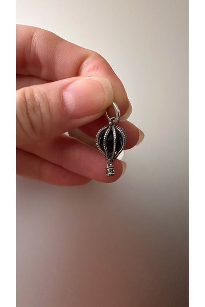 Lines Bijuteri Mavi Sıcak Hava Balonu Charm s925 Ayar