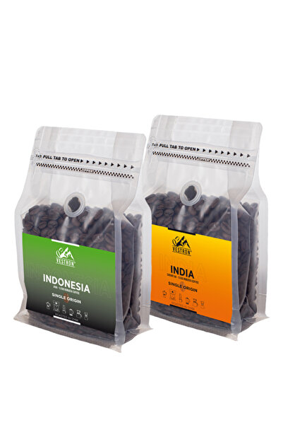 VESTRON Süper 2'li Set Endonezya Java Ve India Cherry |%100 Robusta|Medium Roast|Single Origin|2x250g