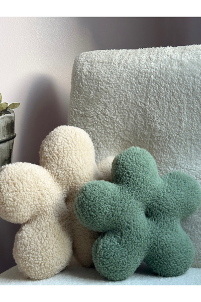 vivimade Flowers Baby Kids Room Flower Pillow 2-Pack