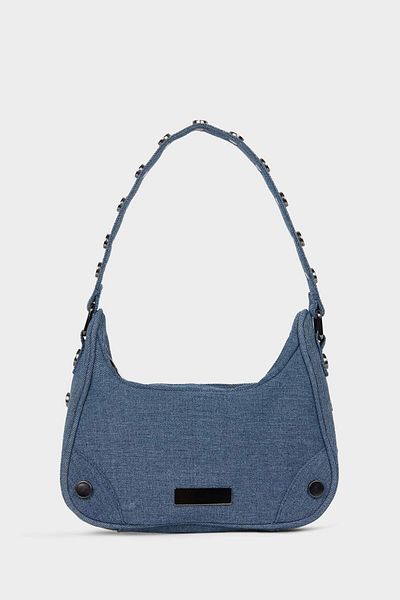 DeFacto Women's Jean Look Shoulder Bag E3707Axns