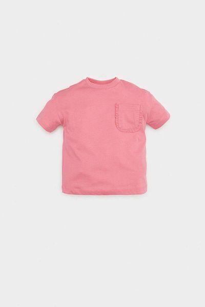 DeFacto Baby Girl Crew Neck Basic Plain Short Sleeve T-Shirt B7543A525Sm