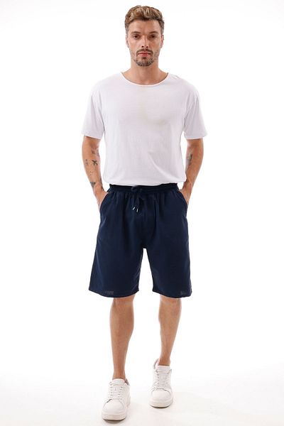 freemen Ανδρικό σορτς τσέπης Navy Blue – Άνετη εφαρμογή, ελαφρύ και αναπνεύσιμο ύφασμα