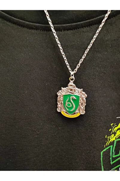 FG KONNİCHİWA Harry Potter Hogwarts Gryffindor Slytherin Ravenclaw Hufflepuff Sorting Hat Philosophers Stone Necklace