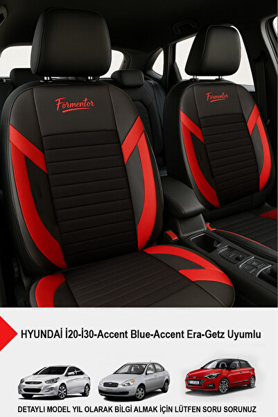GM-DESIGN Formentor Arm Feather Auto Seat Cover (Hyundai̇ İ20-İ30-Accent-Blue-Era-Getz Compatible)