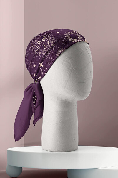 Modabutik Z88 Moon Desenli Bandana