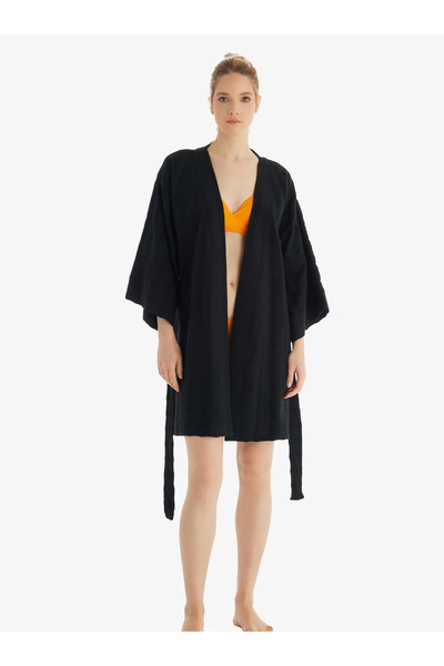 Blackspade Γυναικείο Καφτάν 10725 - Μαύρο