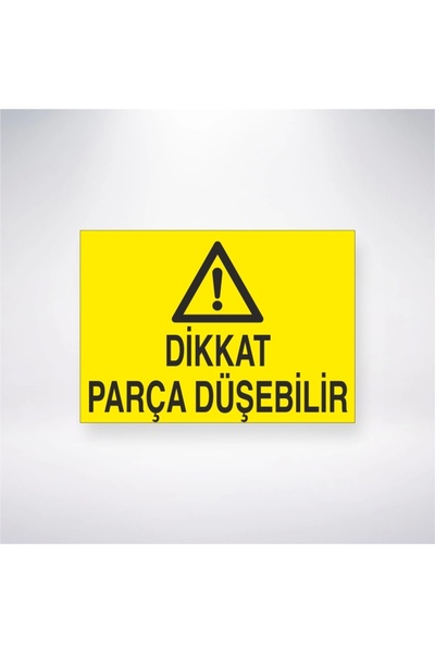 Reysa Tasarım تحذير: يمكن أن يسقط الجزء 21x28 ملصق سلامة العمل اللاصق على الظهر